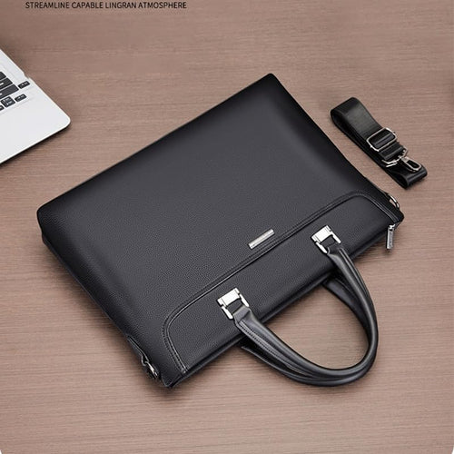 JUBO Executive Leather Briefcase