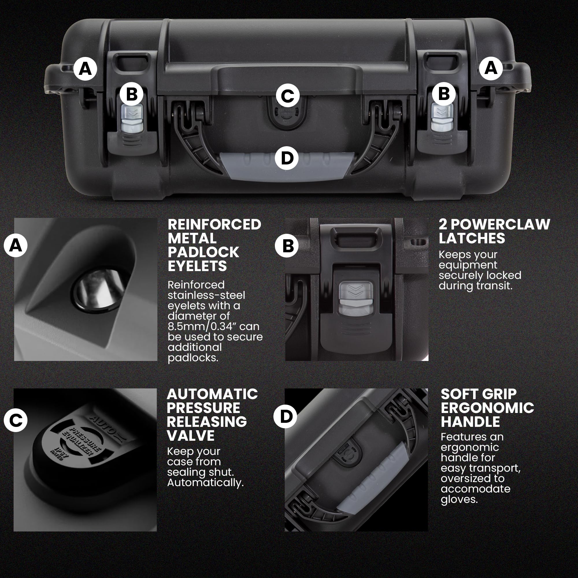 JUBO Protective Storage Case