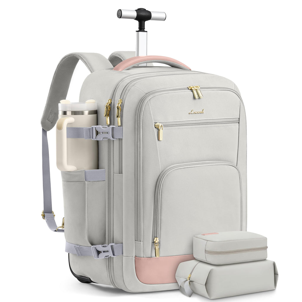JUBO Voyager Rolling Backpack